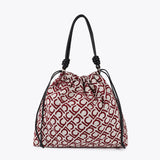 Bolso LOLA CASADEMUNT Shopper Tejido Jaquard LC Flocado