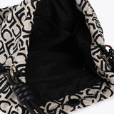 Bolso LOLA CASADEMUNT Shopper Tejido Jaquard LC Flocado