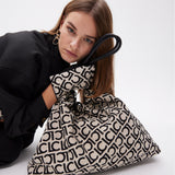 Bolso LOLA CASADEMUNT Shopper Tejido Jaquard LC Flocado