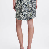 Shorts ICHI Marrakech Aop Total Eclipse Paisley - ECRU