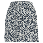 Shorts ICHI Marrakech Aop Total Eclipse Paisley - ECRU