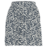 Shorts ICHI Marrakech Aop Total Eclipse Paisley - ECRU