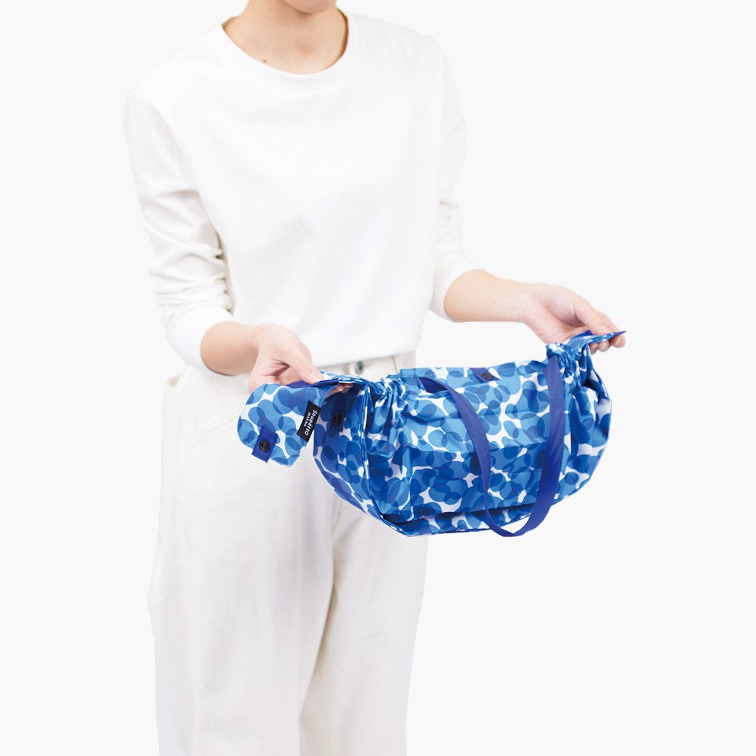 Bolsa SHUPATTO Compact M 15 L Ocean, detalle de plegado