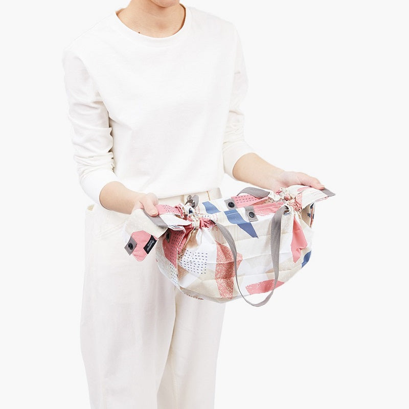 Bolsa SHUPATTO Compact M 15 L Fabric Scraps, detalle de plegado