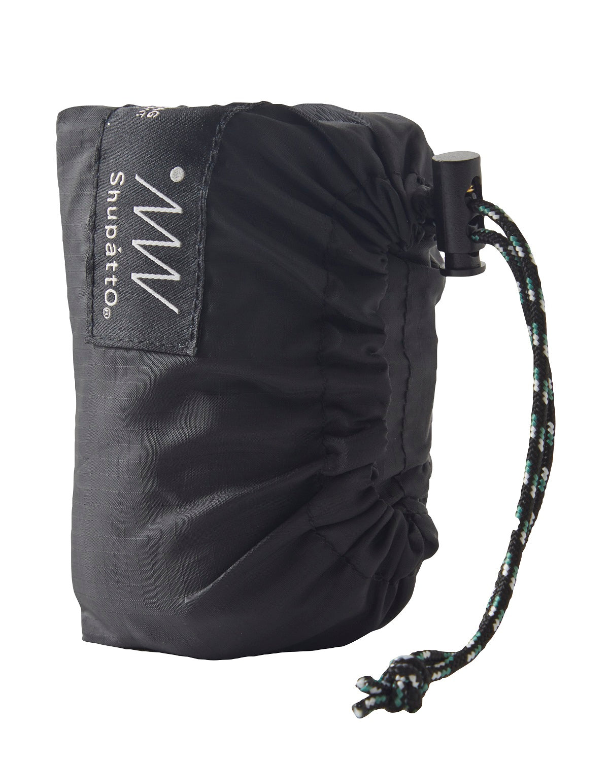 Bolsa SHUPATTO Packable Bag 27 L Black, plegada
