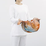 Bolsa SHUPATTO Recycled Compact M 15 L Autumn Glow, detalle de plegado