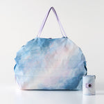 Bolsa SHUPATTO Recycled Compact M 15 L Sea of Clouds, plegada