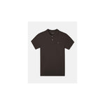 Polo Silbon manga corta marrón - frontal