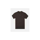 Polo Silbon manga corta marrón - frontal
