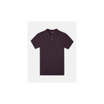 Polo Silbon manga corta burdeos - frontal