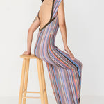 Vestido SKFK Gaia GOTS Grems, foto oficial de modelo 2
