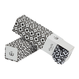 Cordones SLIWILS Blancos y Negros Jazzmétricos