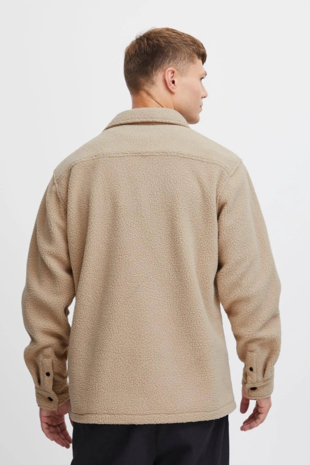 Sobrecamisa !Solid Doyoon Pile Hummus - ECRU