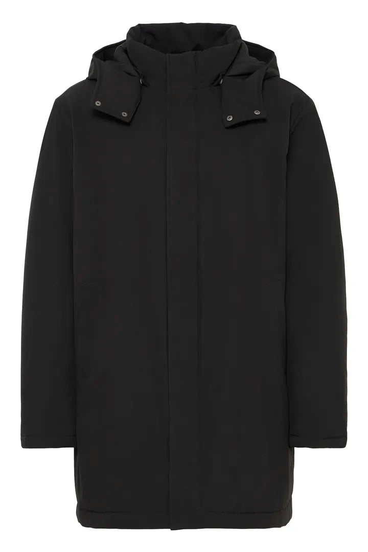 SDVAREK COAT 900009402 TRUE BLACK — vista frontal