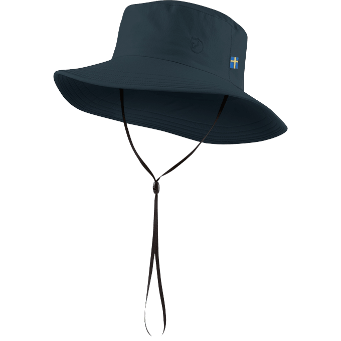 Sombrero Fjallraven Abisko Sun Hat Dark Navy - ECRU