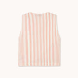 Top THE TINY BIG SISTER Chaleco Lazos a Rayas