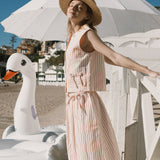 Falda THE TINY BIG SISTER Lazos a Rayas