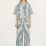 Blusa THE TINY BIG SISTER Swans Rayas