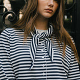 Cárdigan THE TINY BIG SISTER Lara con Pañuelo Rayas