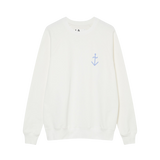 Sudadera LA PAZ Cunha Off White / Wind Blue