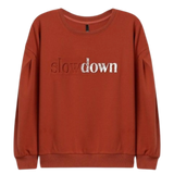 TIFFOSI Stick Pompeian Rotes Sweatshirt 