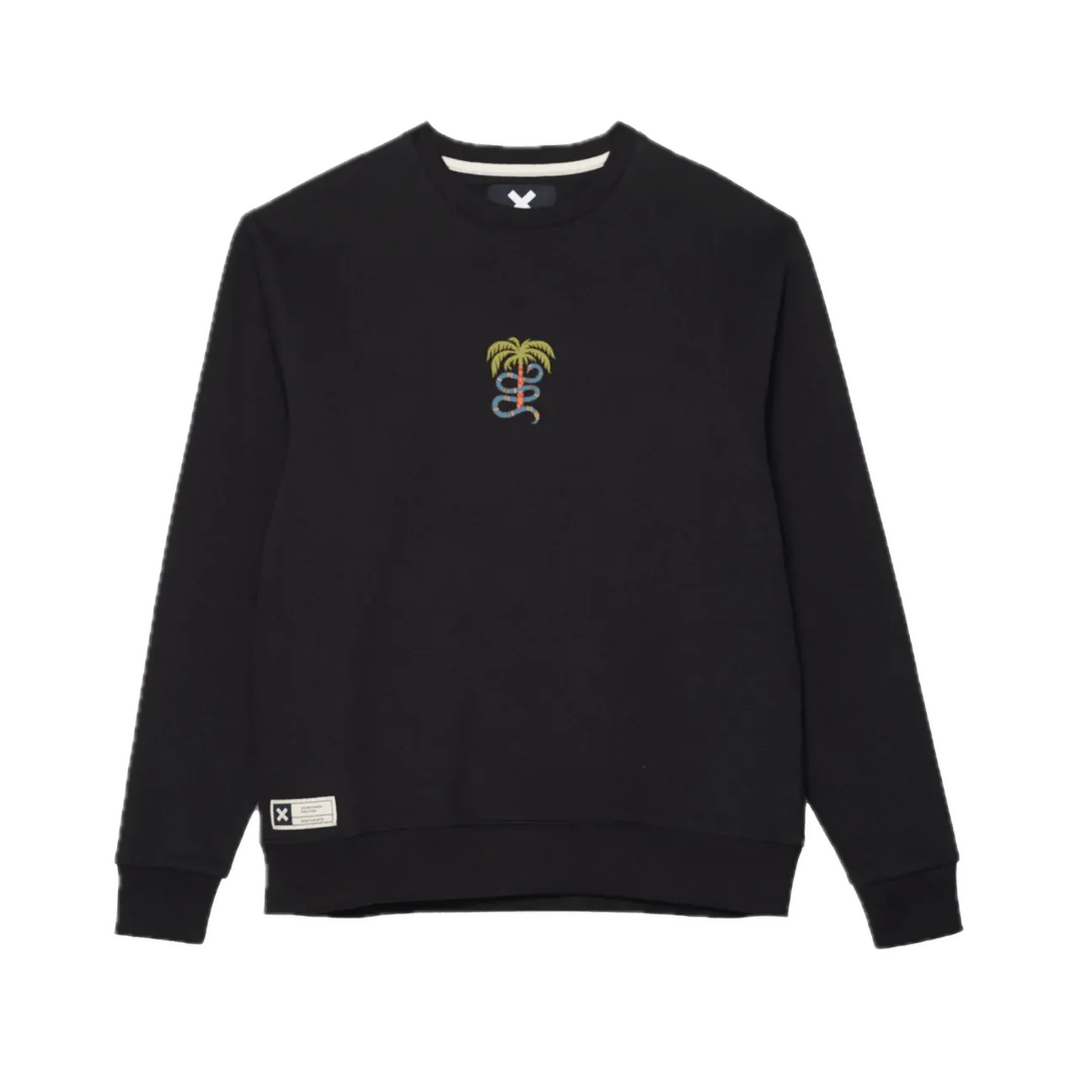 Sudadera Blue Banana Black Jungle Crew - ECRU