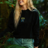 Sudadera Blue Banana Black Jungle Crew - ECRU