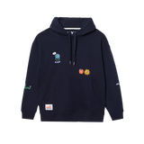 Sudadera Blue Banana Hoodie Random Navy - ECRU