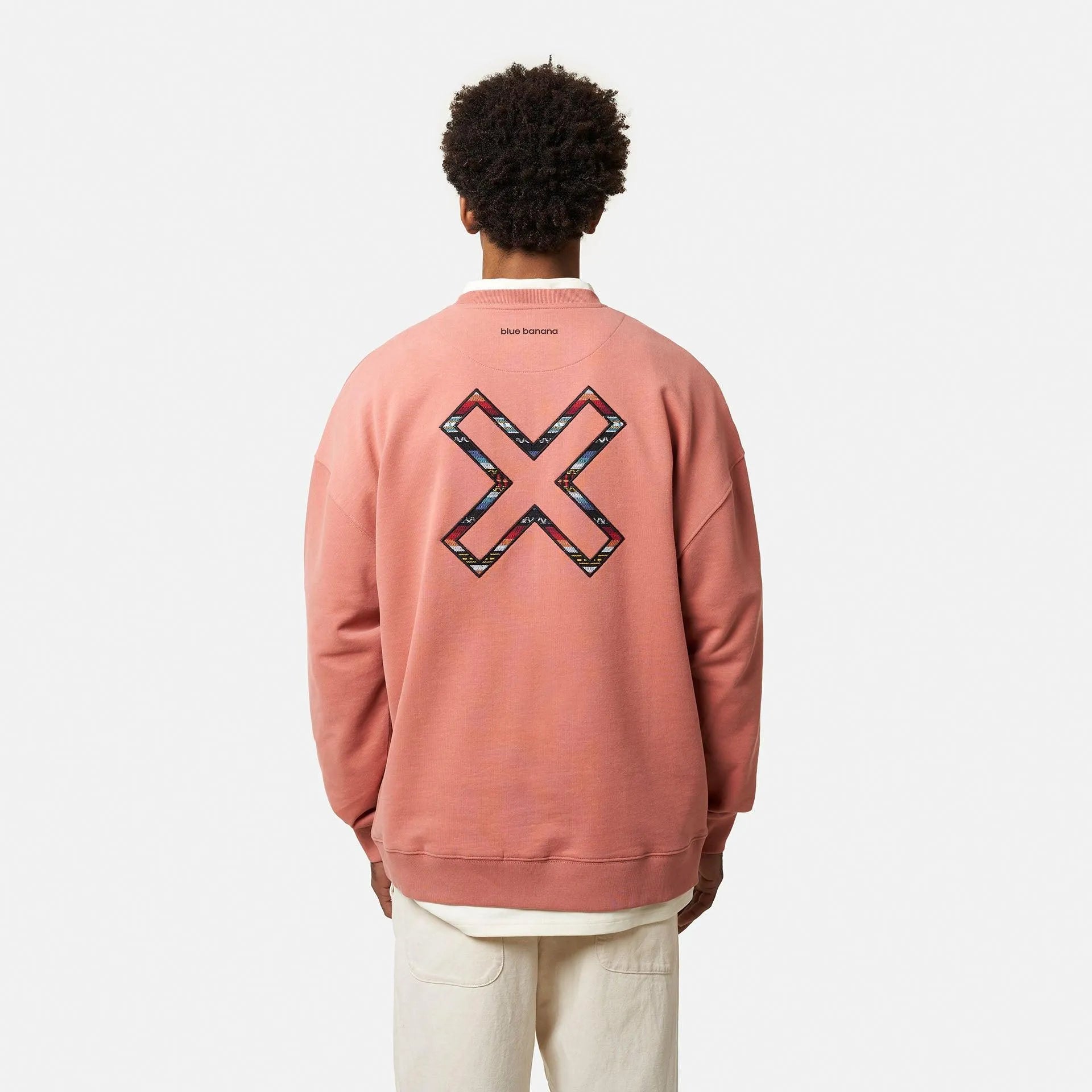 Sudadera Blue Banana Karma Coral - ECRU