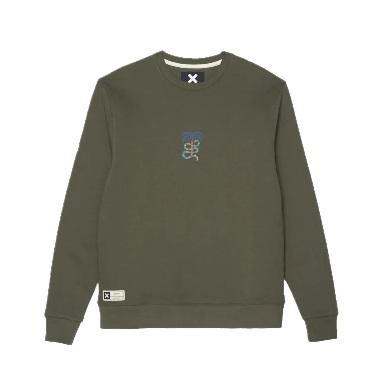Sudadera Blue Banana Khaki Jungle Crew - ECRU