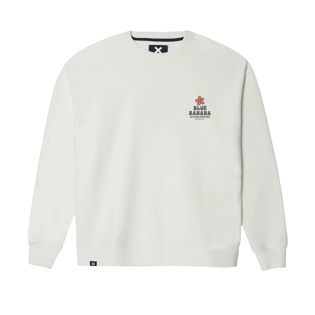 Sudadera Blue Banana Outdoor Off White - ECRU