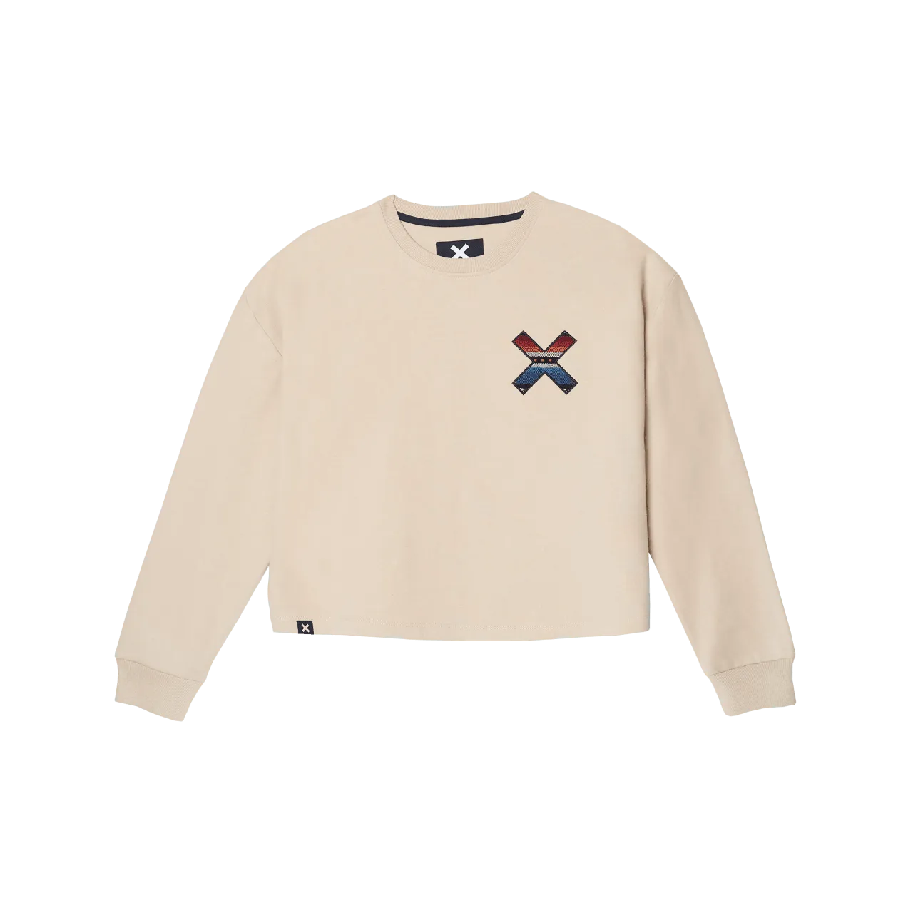 Sudadera Blue Banana Woman Crew Classic Fossil - ECRU