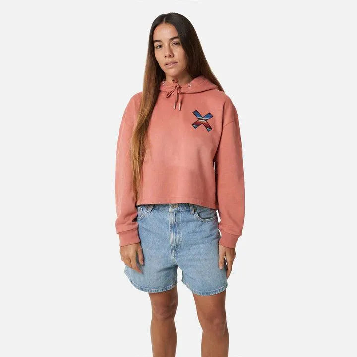 Sudadera Blue Banana Woman Hoodie Classic Coral - ECRU