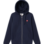 Sudadera Double A By Wood Wood Zan Patch Navy - ECRU