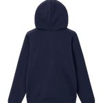 Sudadera Double A By Wood Wood Zan Patch Navy - ECRU