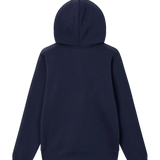 Sudadera Double A By Wood Wood Zan Patch Navy - ECRU