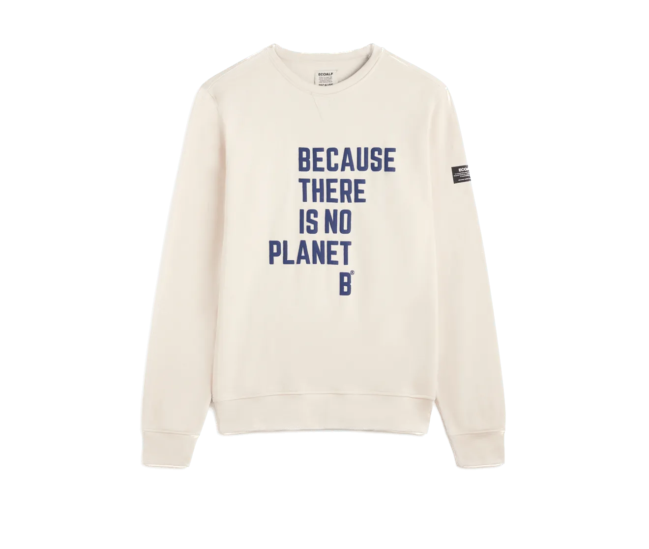 Sudadera Ecoalf Aix Antartica - ECRU