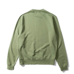 Sudadera Edmmond Studios Curly Plain Olive - ECRU