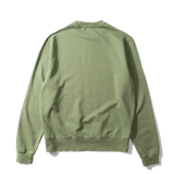 Sudadera Edmmond Studios Curly Plain Olive - ECRU