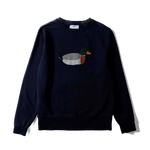Sudadera Edmmond Studios Duck Hunt Plain Navy - ECRU