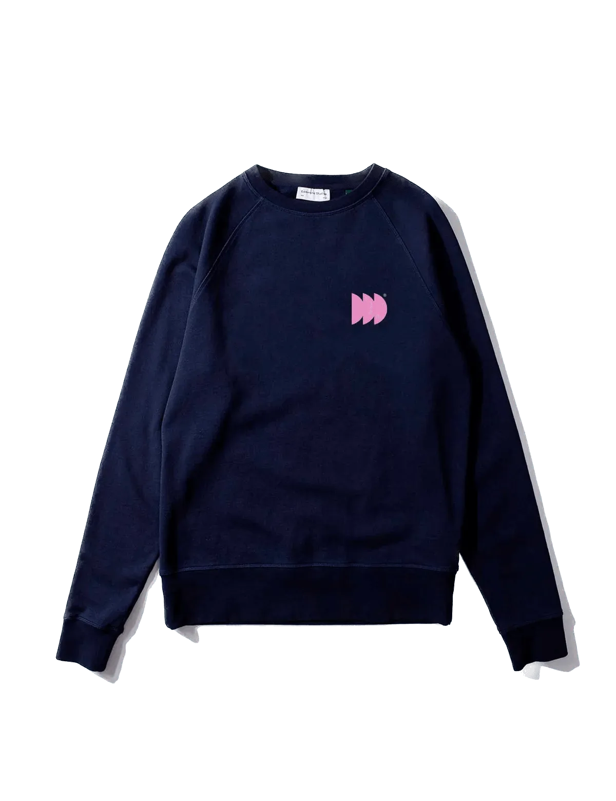 Sudadera Edmmond Studios Radio Club Plain Navy - ECRU