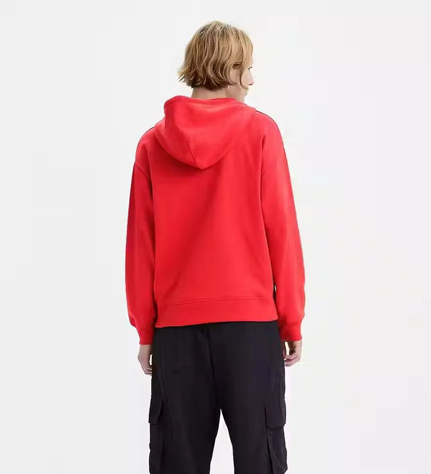 Sudadera Levi’s® con Capucha Coral Red - ECRU