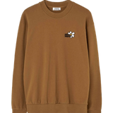 Sudadera Loreak Mendian Crewneck Margarita M Toffee - ECRU
