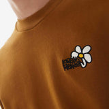 Sudadera Loreak Mendian Crewneck Margarita M Toffee - ECRU