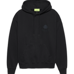 Sudadera NEW AMSTERDAM Logo Hoodie Black / Night Sky — flat frontal