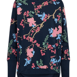 Sudadera Nümph Nunikola Dark Sapphire - ECRU