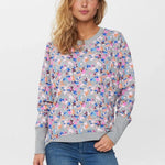 Sudadera Nümph Nunikola Light Grey - ECRU