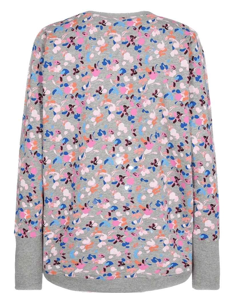 Sudadera Nümph Nunikola Light Grey - ECRU