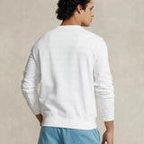 Sudadera Polo Ralph Lauren de Felpa con Polo Bear - ECRU