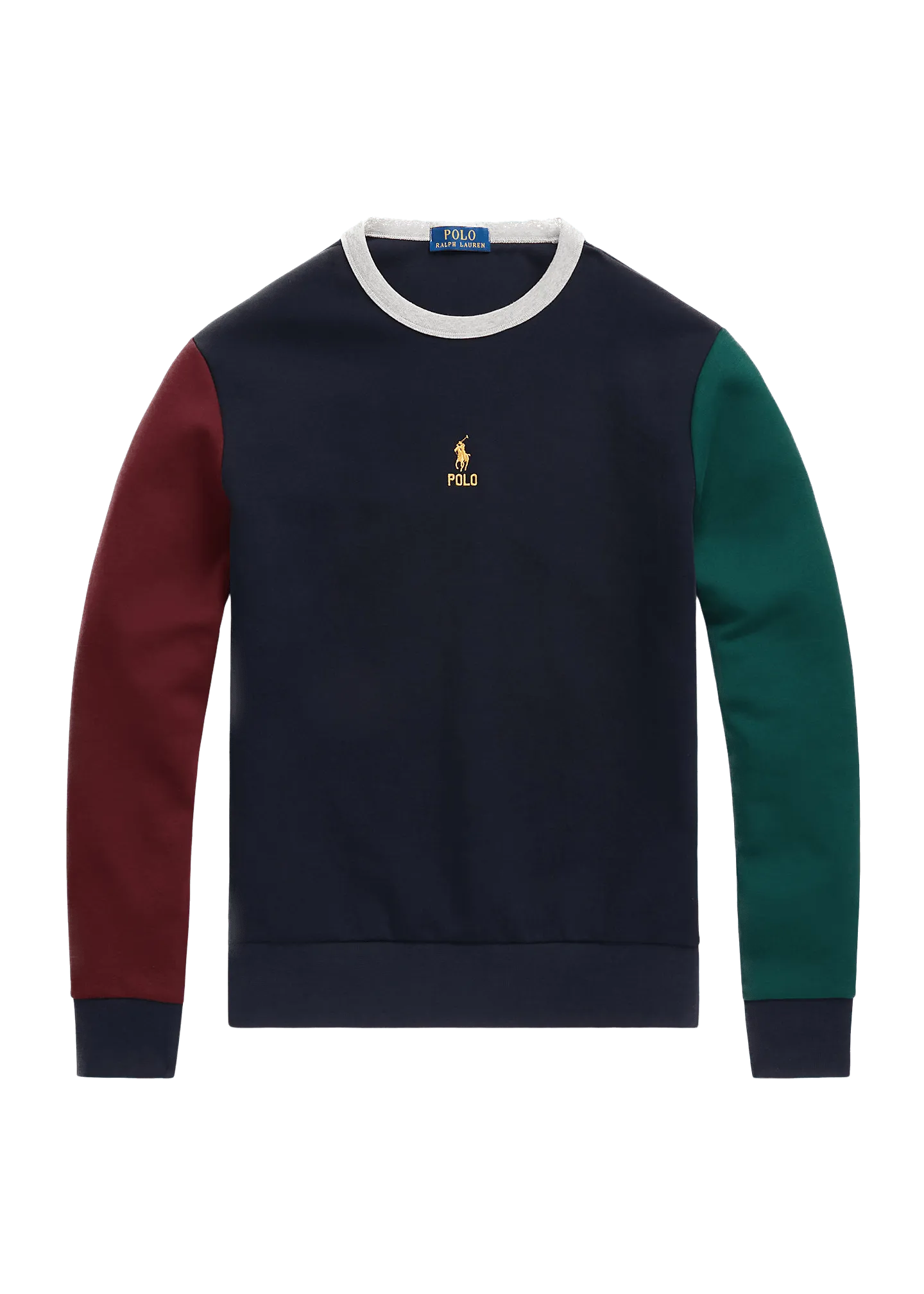 Sudadera Polo Ralph Lauren de punto doble multicolor - ECRU